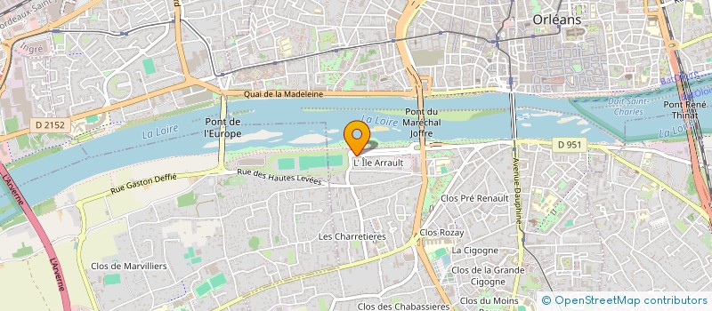 localisation de l'entreprise ASSOCIATION DES PRODUCTEURS INDEPENDANTS DU CENTRE à ORLEANS