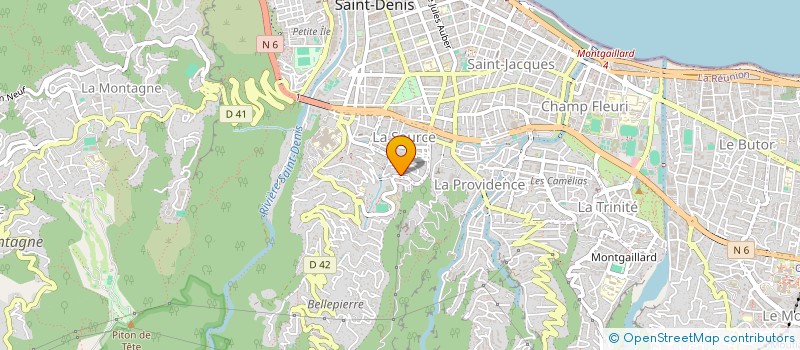 localisation de l'entreprise ASSOCIATION DES PROFESSEURS DE SCIENCES ECONOMIQUES ET SOCIALES DE LA REUNION à SAINT-DENIS