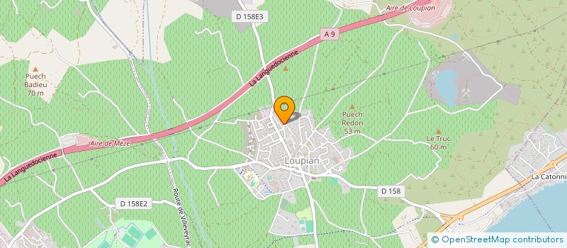 localisation de l'entreprise ASSOCIATION DES PROFESSEURS ENSEIGNANTS EN BAR  LOUPIAN