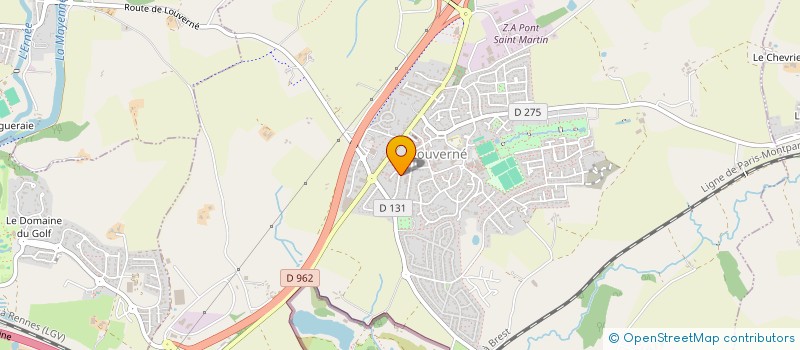localisation de l'entreprise ASSOCIATION DES PROFESSIONNELS DE LA MAISON DE SANTE DE LOUVERNE à LOUVERNE