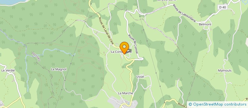 localisation de l'entreprise ASSOCIATION DES PROFESSIONNELS DE LA MSP DE SOUSCEYRAC-EN-QUERCY  SOUSCEYRAC-EN-QUERCY