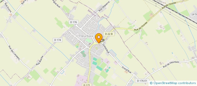 localisation de l'entreprise ASSOCIATION DES PROFESSIONNELS DE SANTE DE FLEURBAIX à FLEURBAIX