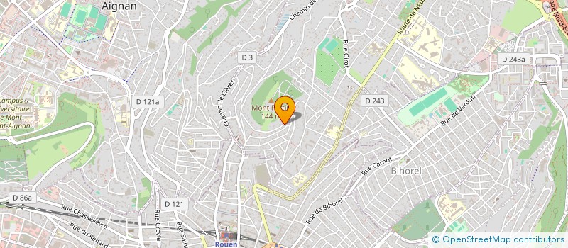 localisation de l'entreprise ASSOCIATION DES PROFESSIONNELS DE SANTE DE L'AGGLOMERATION DE ROUEN à ROUEN