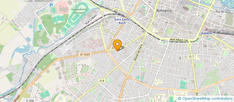 localisation de l'entreprise ASSOCIATION DES PROFESSIONNELS DE SANTE DE LA MSP DE DAOURS  AMIENS