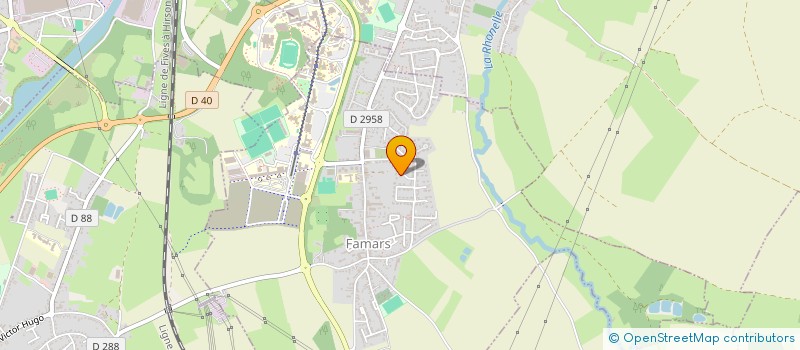 localisation de l'entreprise ASSOCIATION  DES PROFESSIONNELS DE SANTE DE LA MSP DES CHARTRIERS  FAMARS