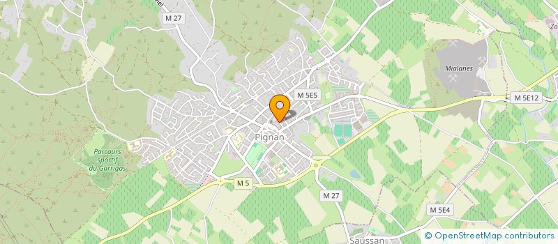 localisation de l'entreprise ASSOCIATION DES PROFESSIONNELS DE SANTE DE PIGNAN  PIGNAN