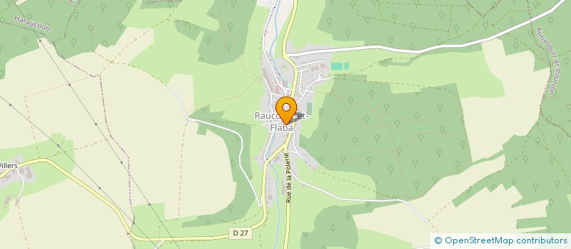 localisation de l'entreprise ASSOCIATION DES PROFESSIONNELS DE SANTE DE RAUCOURT ET FLABA  RAUCOURT-ET-FLABA