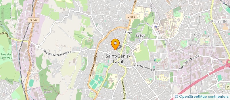 localisation de l'entreprise ASSOCIATION DES PROFESSIONNELS DE SANTE DE SAINT-GENIS-LAVAL à SAINT-GENIS-LAVAL