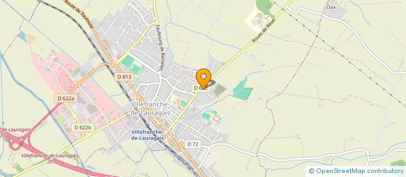 localisation de l'entreprise ASSOCIATION DES PROFESSIONNELS DE SANTE DE VILLEFRANCHE-DE-LAURAGAIS  VILLEFRANCHE-DE-LAURAGAIS