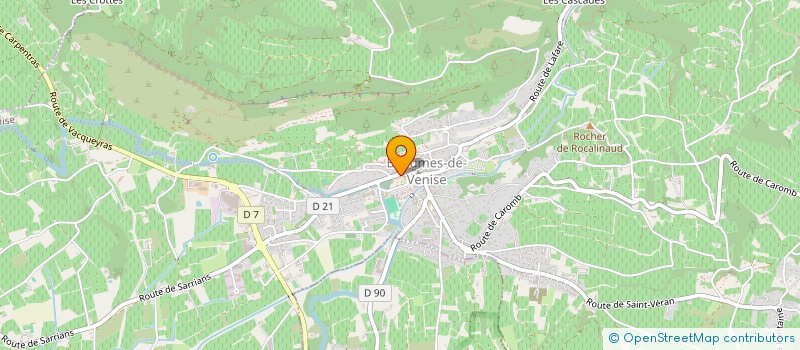 localisation de l'entreprise ASSOCIATION DES PROFESSIONNELS DE SANTE DU BASSIN DE VIE DE BEAUMES-DE-VENISE  BEAUMES-DE-VENISE