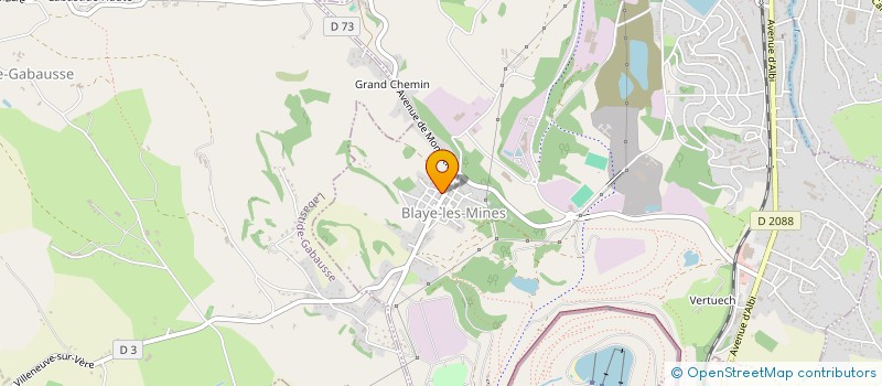 localisation de l'entreprise ASSOCIATION DES PROFESSIONNELS DE SANTE DU CARMAUSIN  CARMAUX