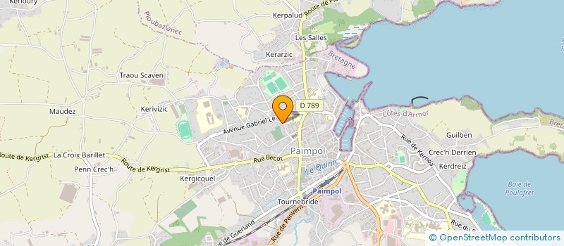 localisation de l'entreprise ASSOCIATION DES PROFESSIONNELS DE SANTE DU PAYS DE PAIMPOL à PAIMPOL