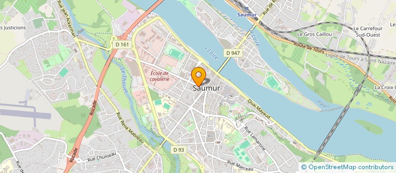 localisation de l'entreprise ASSOCIATION DES PROFESSIONNELS DE SANTE DU SAUMUROIS  SAUMUR