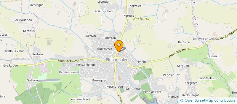 localisation de l'entreprise ASSOCIATION DES PROFESSIONNELS DE SANTE LIBERAUX DE PLOBANNALEC-LESCONIL  PLOBANNALEC-LESCONIL