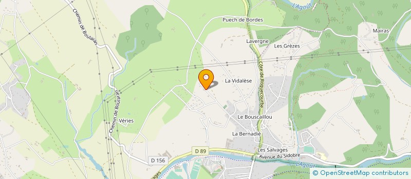 localisation de l'entreprise ASSOCIATION DES PROFESSIONNELS DU BIEN-ETRE EN OCCITANIE  CASTRES