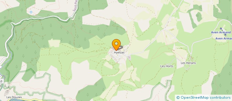 localisation de l'entreprise ASSOCIATION DES PROPRIETAIRES CHASSEURS DE HYELZAS  HURES-LA-PARADE