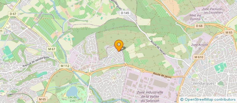 localisation de l'entreprise ASSOCIATION DES PROPRIETAIRES DE L'ILOT 16 RP 22 DE MAUMARIN à LE CRES