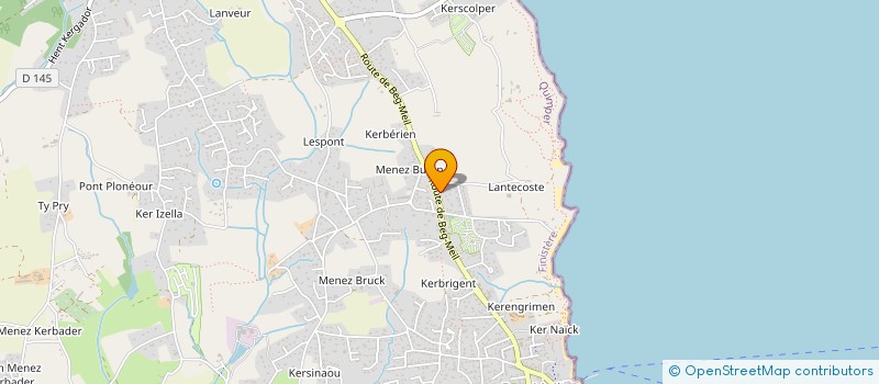 localisation de l'entreprise ASSOCIATION DES PROPRIETAIRES DE LA VOILE D'OR  FOUESNANT