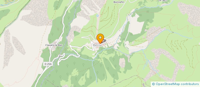 localisation de l'entreprise ASSOCIATION DES PROPRIETAIRES DES ALPAGES DE BESSE  BESSE