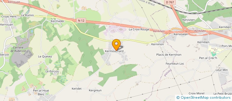 localisation de l'entreprise ASSOCIATION DES PROPRIETAIRES ET CHASSEURS DE TREGLAMUS  TREGLAMUS