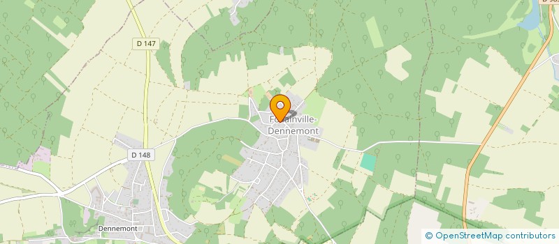 localisation de l'entreprise ASSOCIATION DES PROPRIETAIRES ET DES CHASSEURS DE GUERNES  GUERNES