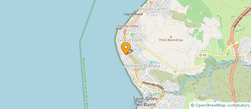 localisation de l'entreprise ASSOCIATION DES PROPRIETAIRES ET LOCATAIRES DE GRAND FOND SAINT GILLES LES BAINS à SAINT-PAUL