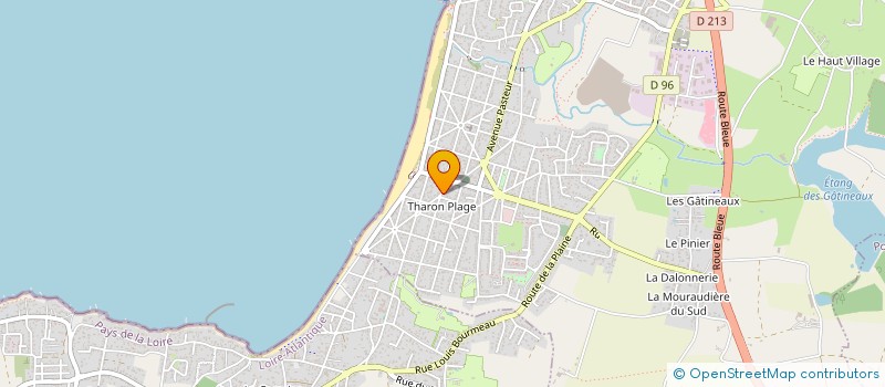 localisation de l'entreprise ASSOCIATION DES PROPRIETAIRES FONCIERS DE SAINT-MICHEL-CHEF-CHEF - THARON-PLAGE  SAINT-MICHEL-CHEF-CHEF