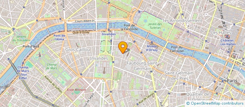 localisation de l'entreprise ASSOCIATION DES PROPRIETAIRES LOUEURS EN PARA-HOTELLERIE D'ANTARES MERIBEL (APLAM)  PARIS