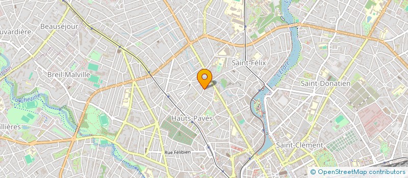 localisation de l'entreprise ASSOCIATION DES PROS D'OSM à NANTES