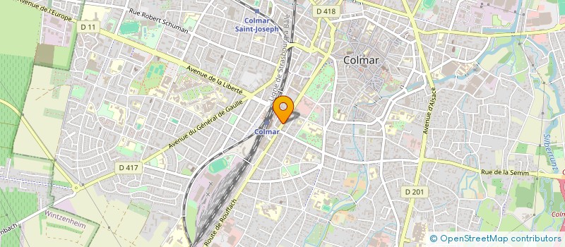 localisation de l'entreprise ASSOCIATION DES PUPILLES DE LA NATION ET ORPHELINS DE GUERRE D'ALSACE  LUEMSCHWILLER