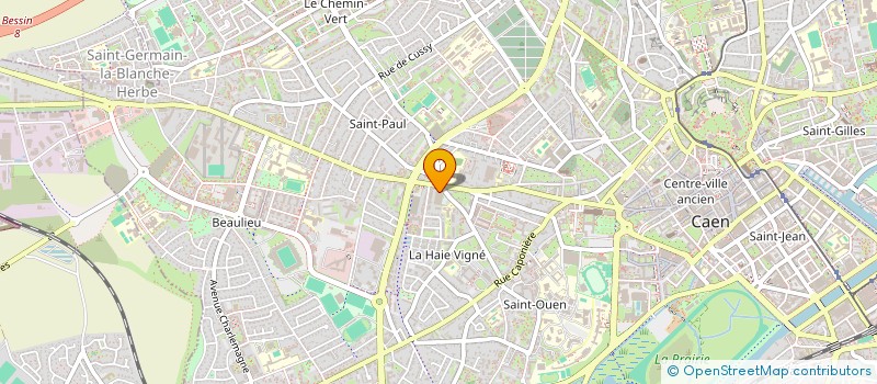 localisation de l'entreprise ASSOCIATION DES RADIO AMATEURS DU CALVADOS A.R.A.C 14 à CAEN