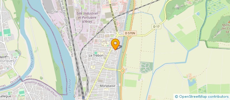 localisation de l'entreprise ASSOCIATION DES RANDONNEURS ARLESIENS à ARLES