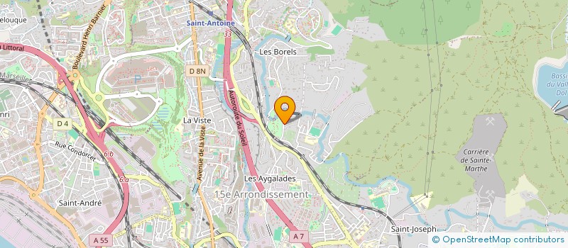 localisation de l'entreprise ASSOCIATION DES REANIMATEURS DU SECTEUR PRIVE à MARSEILLE