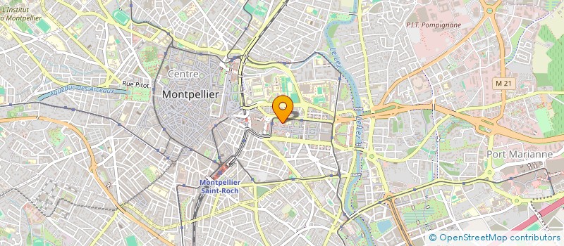 localisation de l'entreprise ASSOCIATION DES RESIDANTS D ANTIGONE à MONTPELLIER