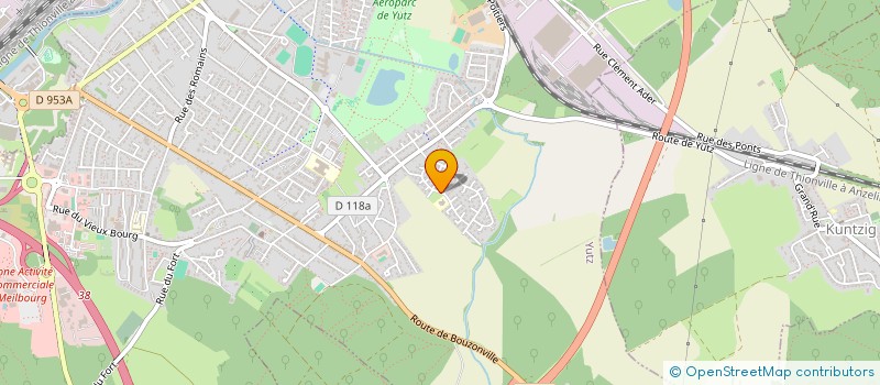 localisation de l'entreprise ASSOCIATION DES RESIDENTS DES STOCKOLMS  YUTZ