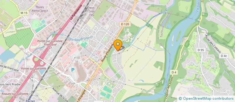 localisation de l'entreprise ASSOCIATION DES RESIDENTS DES VILLAS DE CLAIRFONT  PORTET-SUR-GARONNE