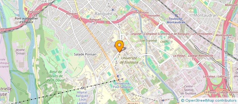 localisation de l'entreprise ASSOCIATION DES RESIDENTS DU CHEMIN DES MARAICHERS  TOULOUSE