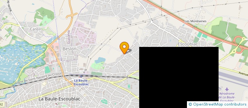 localisation de l'entreprise ASSOCIATION DES RESIDENTS DU ROCHER DE LA BAULE-ESCOUBLAC à LA BAULE-ESCOUBLAC