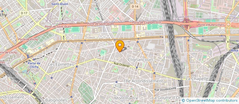 localisation de l'entreprise ASSOCIATION DES RESSORTISSANTS BADIAROIS RESIDENT EN EUROPE à GENNEVILLIERS