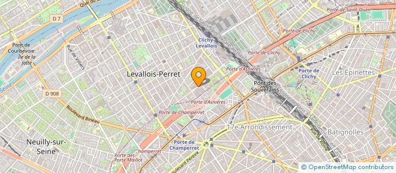 localisation de l'entreprise ASSOCIATION DES RESSORTISSANTS BAKONG à LEVALLOIS-PERRET