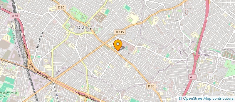 localisation de l'entreprise ASSOCIATION DES RESSORTISSANTS BEMOIS POUR LA LIBERTE ET L'EDUCATION à DRANCY