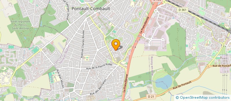 localisation de l'entreprise ASSOCIATION DES RESSORTISSANTS COMORIEN DE PONTAULT COMBAULT à PONTAULT-COMBAULT