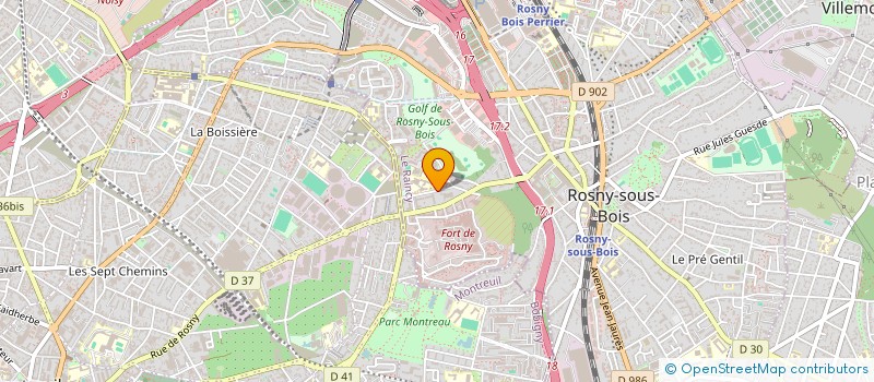 localisation de l'entreprise ASSOCIATION DES RESSORTISSANTS D'ALLEGUE EN FRANCE à ROSNY-SOUS-BOIS