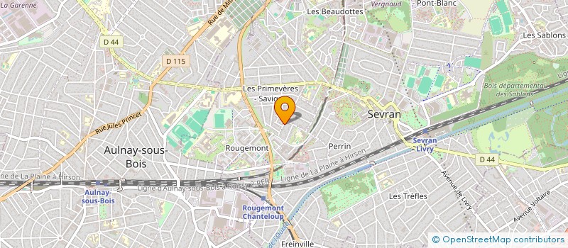localisation de l'entreprise ASSOCIATION DES RESSORTISSANTS DE BABALA EN FRANCE à SEVRAN