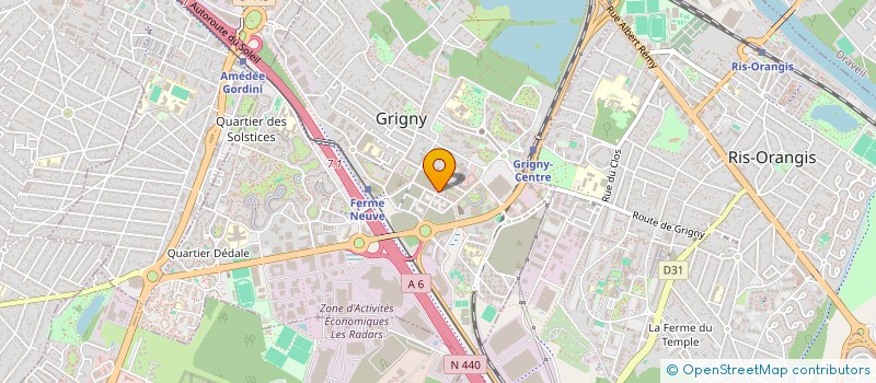 localisation de l'entreprise ASSOCIATION DES RESSORTISSANTS DE BANTANKO à GRIGNY