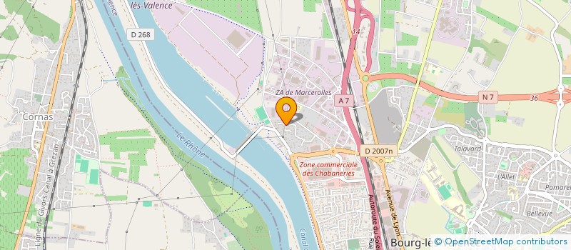 localisation de l'entreprise ASSOCIATION DES RESSORTISSANTS DE BARAKANI-HAHAYA à BOURG-LES-VALENCE