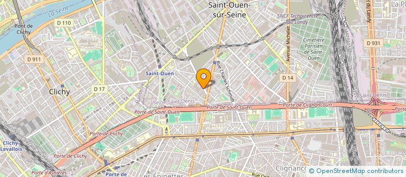 localisation de l'entreprise ASSOCIATION DES RESSORTISSANTS DE DIMATH EN FRANCE (ARDF) à SAINT-OUEN-SUR-SEINE