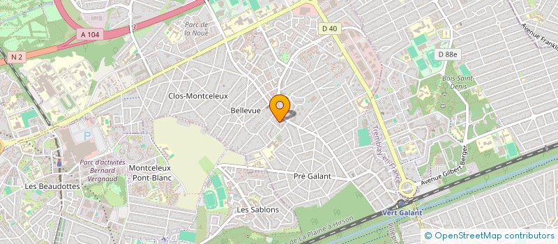 localisation de l'entreprise ASSOCIATION DES RESSORTISSANTS DE DJEDIGUI KASSE EN FRANCE à VILLEPINTE