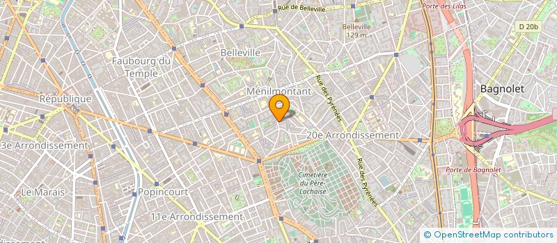 localisation de l'entreprise ASSOCIATION DES RESSORTISSANTS DE DJIMBE A PARIS (A.D.R.D.P)  PARIS