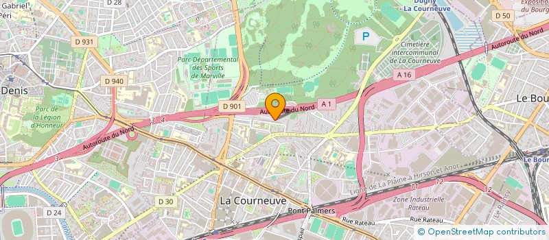 localisation de l'entreprise ASSOCIATION DES RESSORTISSANTS DE DJUNKOULOU EN FRANCE à LA COURNEUVE